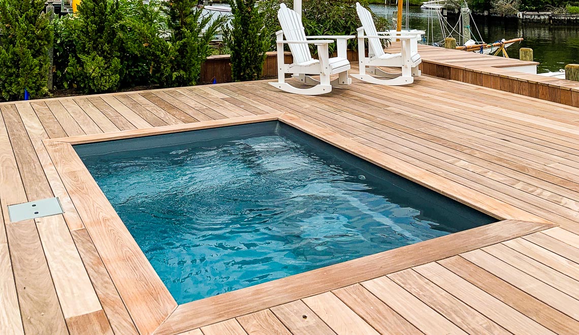 Der Fiji Plunge ist ein traditioneller Plunge Pool 